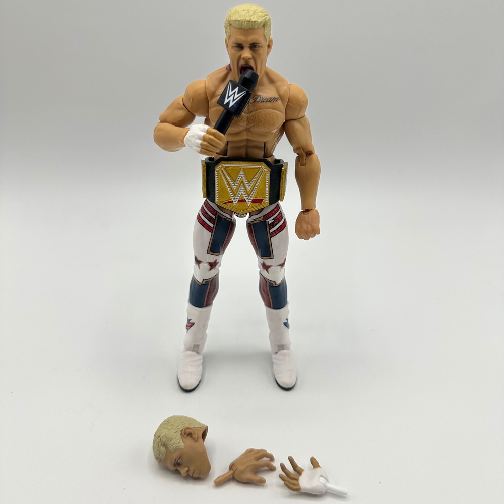 WWE Ultimate Edition Cody Rhodes Action Figure American Nightmare with Belt Q2